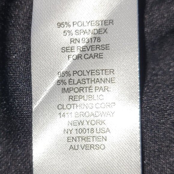 Truth by Republic Women’s Black Stretch Wide Leg Flare Pull-On Pants Size 10 - Picture 10 of 12